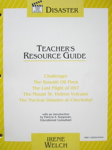 (image for) Take Ten Books Disaster Teacher's Resource Guide (P) by Koppman