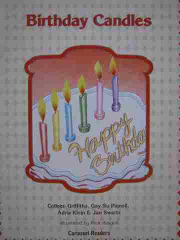 (image for) Carousel Readers A Birthday Candles (P) by Griffiths, Pinnell,
