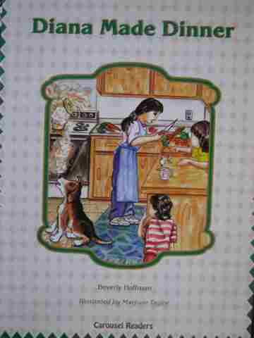 (image for) Carousel Readers D Diana Made Dinner (P) by Beverly Hoffman