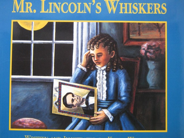 (image for) Mr. Lincoln's Whiskers (P) by Karen Winnick