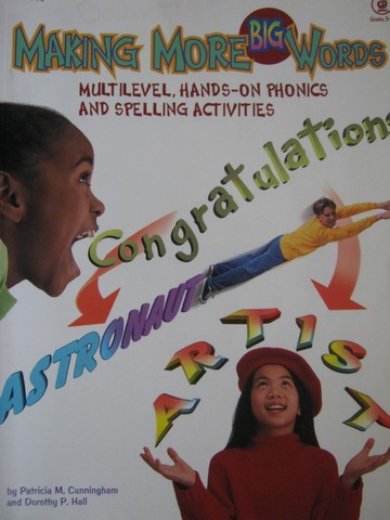 (image for) Making More Big Words Grades 3-6 (P) by Cunningham & Hall