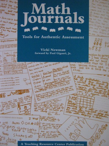 (image for) Math Journals Tools for Authentic Assessment (P) by Newman