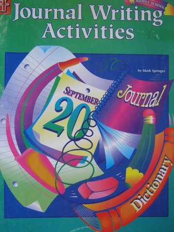 (image for) Journal Writing Activities for Middle School (P) by Springer