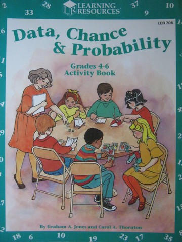 (image for) Data Chance & Probability Grades 4-6 Activity Book (P) by Jones,