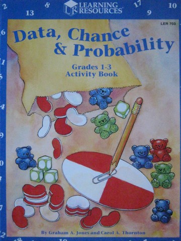 (image for) Data Chance & Probability Grades 1-3 Activity Book (P) by Jones,