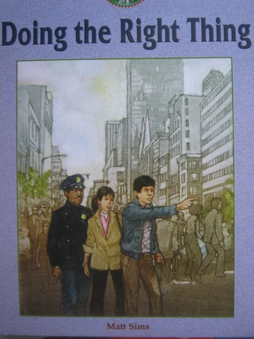 (image for) Sound Out Chapter Books 6 Doing the Right Thing (P) by Matt Sims