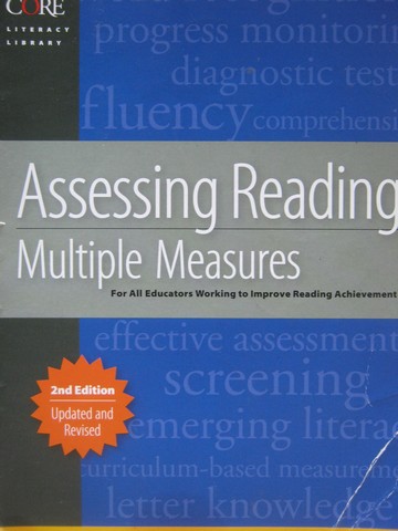 (image for) Assessing Reading Multiple Measures 2nd Edition (Spiral) - Click Image to Close