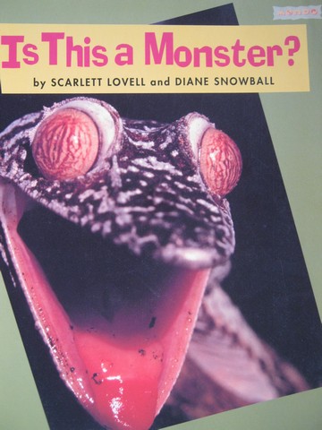 (image for) Book Shop Is This a Monster? (P) by Lovell & Snowball