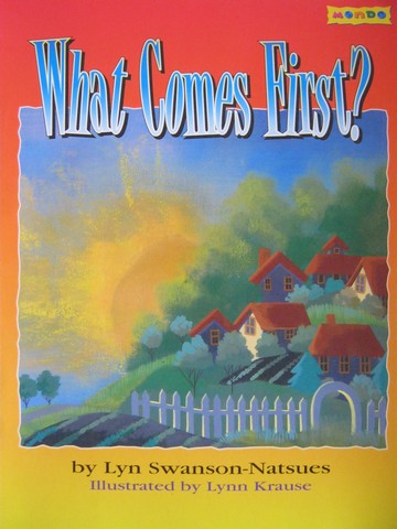(image for) Book Shop What Comes First? (P) by Lyn Swanson-Natsues