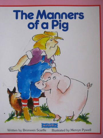 (image for) Book Shop The Manners of a Pig (P) by Bronwen Scarffe