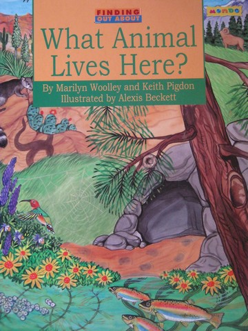 (image for) Finding Out About What Animal Lives Here? (P) by Woolley,