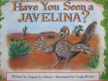 (image for) Literacy 2000 Satellites Have You Seen a Javelina? (P)