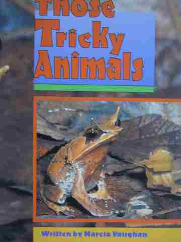 (image for) Literacy 2000 Satellites Those Tricky Animals (P) by Vaughan