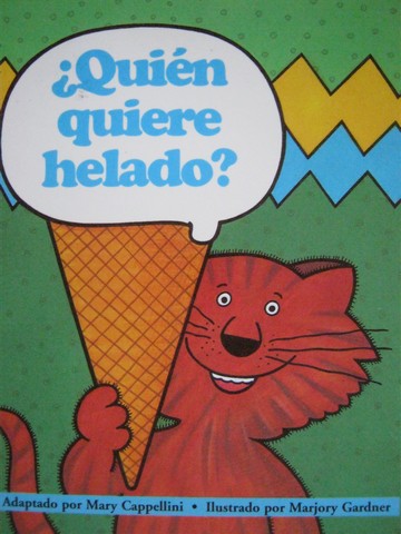 (image for) Arbol de literatura Quien quiere helado? (P) by Mary Cappellini