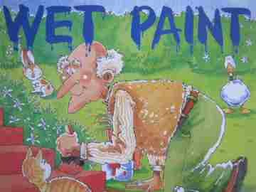 (image for) Storyteller Wet Paint (P) by Edwin Johns