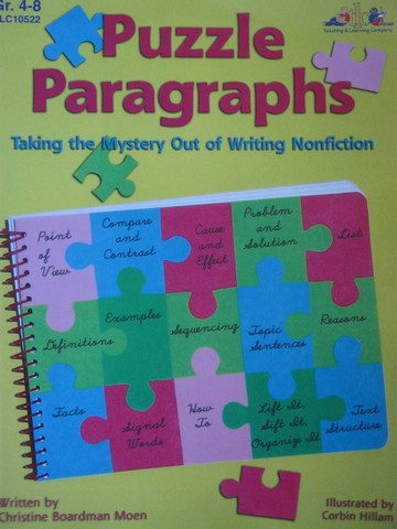 (image for) Puzzle Paragraphs Grades 4-8 (P) by Christine Boardman Moen