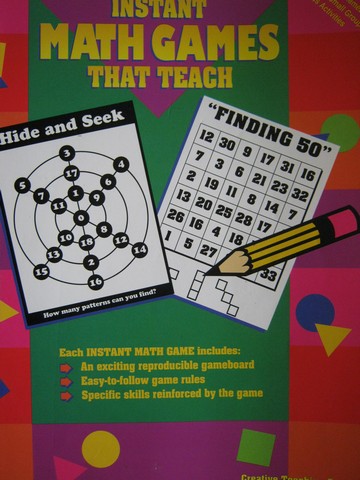 (image for) Instant Math Games That Teach Grades 2-5 (P) by Adela Gracia
