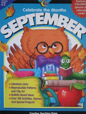 (image for) Celebrate the Months September Grades K-3 (P) Cicciarelli