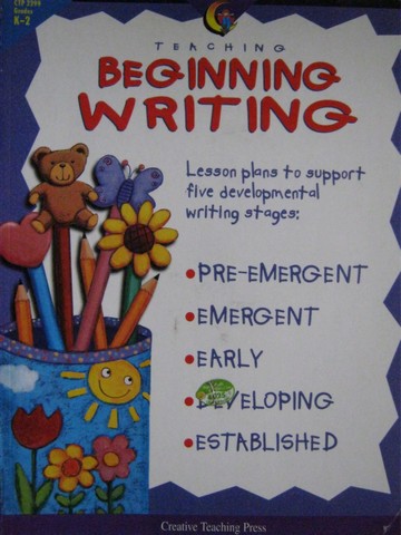 (image for) Teaching Beginning Writing Grades K-2 (P) by Jo Fitzpatrick