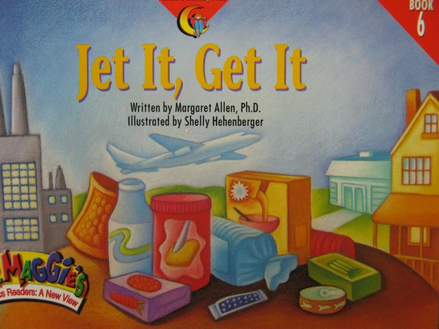 (image for) Dr Maggie's Phonics Readers 6 Jet It Get It (P) by Allen