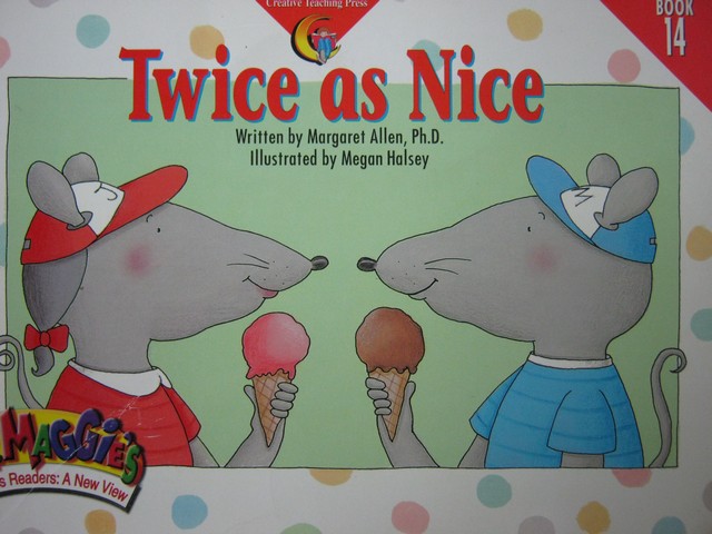 (image for) Dr.Maggie's Phonics Readers 14 Twice as Nice (P) by Allen