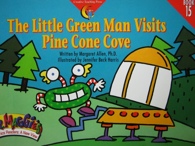 (image for) Dr.Maggie's Phonics Readers 15 The Little Green Man Visits (P)