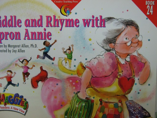(image for) Dr.Maggie's Phonics Readers 24 Riddle & Rhyme with Apron Ann(P)