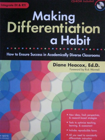 (image for) Making Differentiation a Habit (P) by Diane Heacox