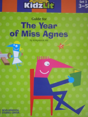 (image for) AfterSchool KidzLit Guide for The Year of Miss Agnes (P)