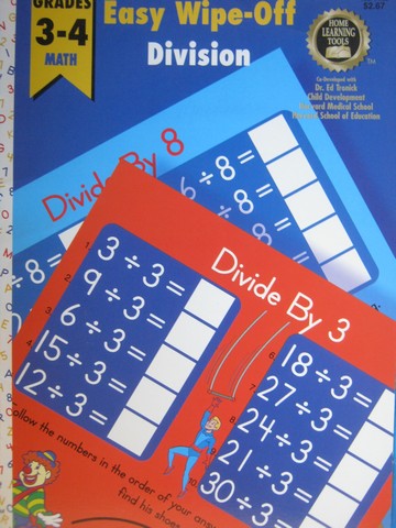 (image for) Easy Wipe-Off Division Grades 3-4 (P) by Ed Tronick