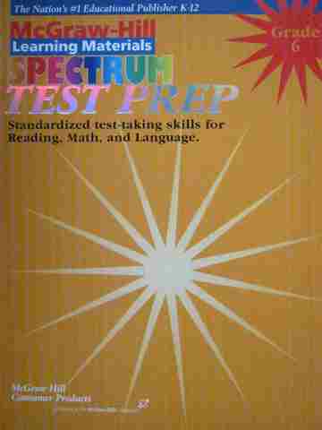 (image for) Spectrum Test Prep Grade 6 Revised Edition (P) by Foreman,