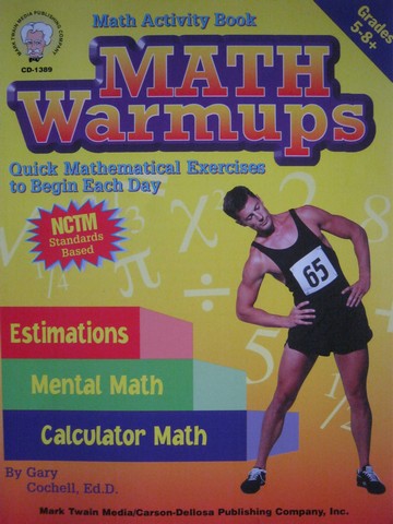 (image for) Math Warmups Grades 5-8+ (P) by Gary Cochell