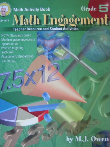 (image for) Math Engagement Grade 5 (P) by M J Owen