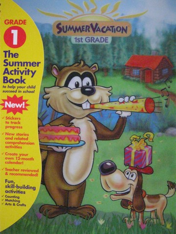 (image for) Summer Vacation 1st Grade (Spiral) by Cerveny, Jackson, Miller,