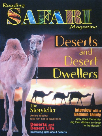 (image for) Reading Safari Magazine Deserts & Desert Dwellers (P)