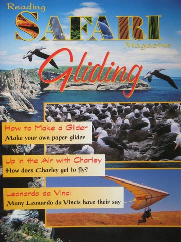 (image for) Reading Safari Magazine Gliding (P) by Johns, Winesap, Salas, Armstrong, & Cheng