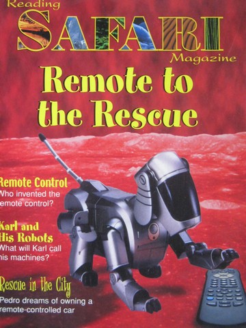 (image for) Reading Safari Magazine Remote to the Rescue (P)