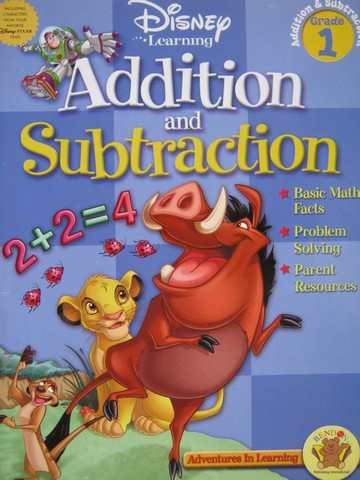 (image for) Disney Learning Grade 1 Addition & Subtraction (P)