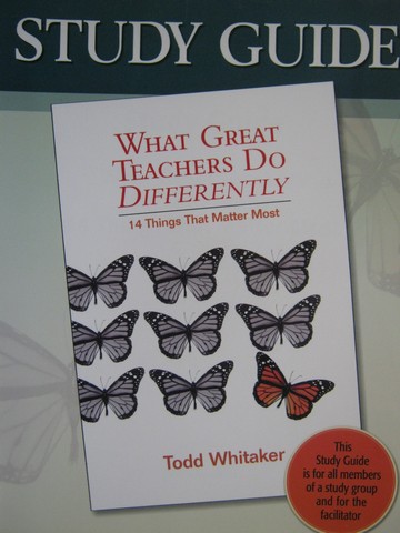 (image for) What Great Teachers Do Differently Study Guide (P) by Whitaker
