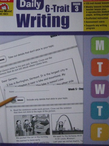 (image for) Daily 6-Trait Writing Grade 3 (P) by Allman, Erwin, Evans,