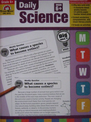 (image for) Daily Science Grade 6+ (P) by Pamela San Miguel