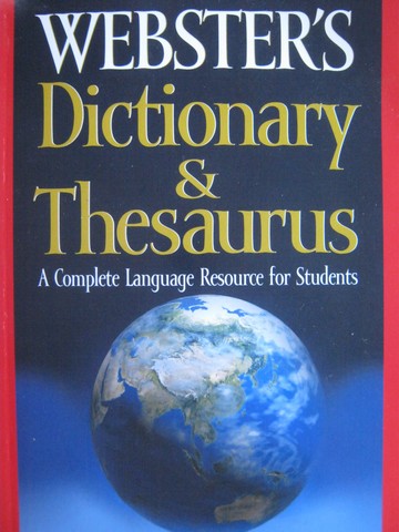 (image for) Webster's Dictionary & Thesaurus (P)