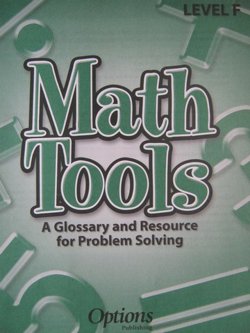 (image for) Math Tools Level F (P) by Linda Bullock