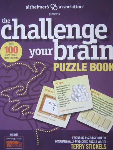 (image for) Challenge Your Brain Puzzle Book (P) by Terry Stickels - Click Image to Close