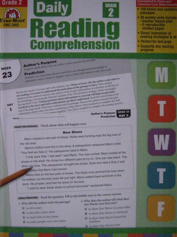 (image for) Daily Reading Comprehension Grade 2 (P) by Karen Cardella