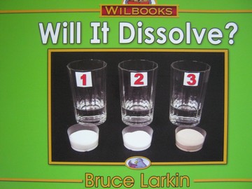 (image for) Wilbooks Will It Dissolve? (P) by Bruce Larkin