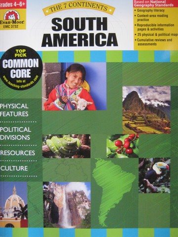 (image for) 7 Continents South America Grades 4-6+ (P) by Rachel Lynette - Click Image to Close