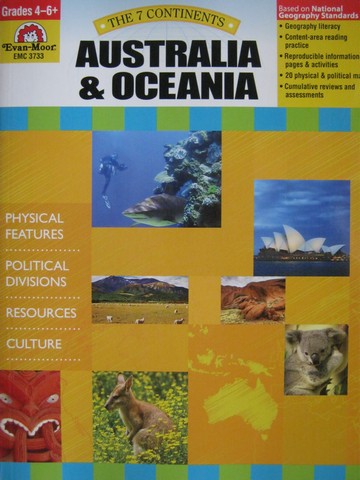 (image for) 7 Continents Australia & Oceania Grades 4-6+ (P) by Lynette