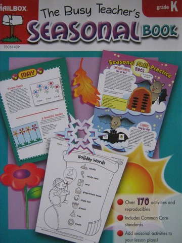 (image for) Busy Teacher's Seasonal Book Grade K (P) by Tina Petersen