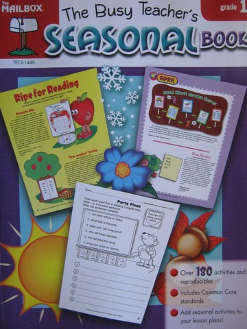 (image for) Busy Teacher's Seasonal Book Grade 1 (P) by Tina Petersen
